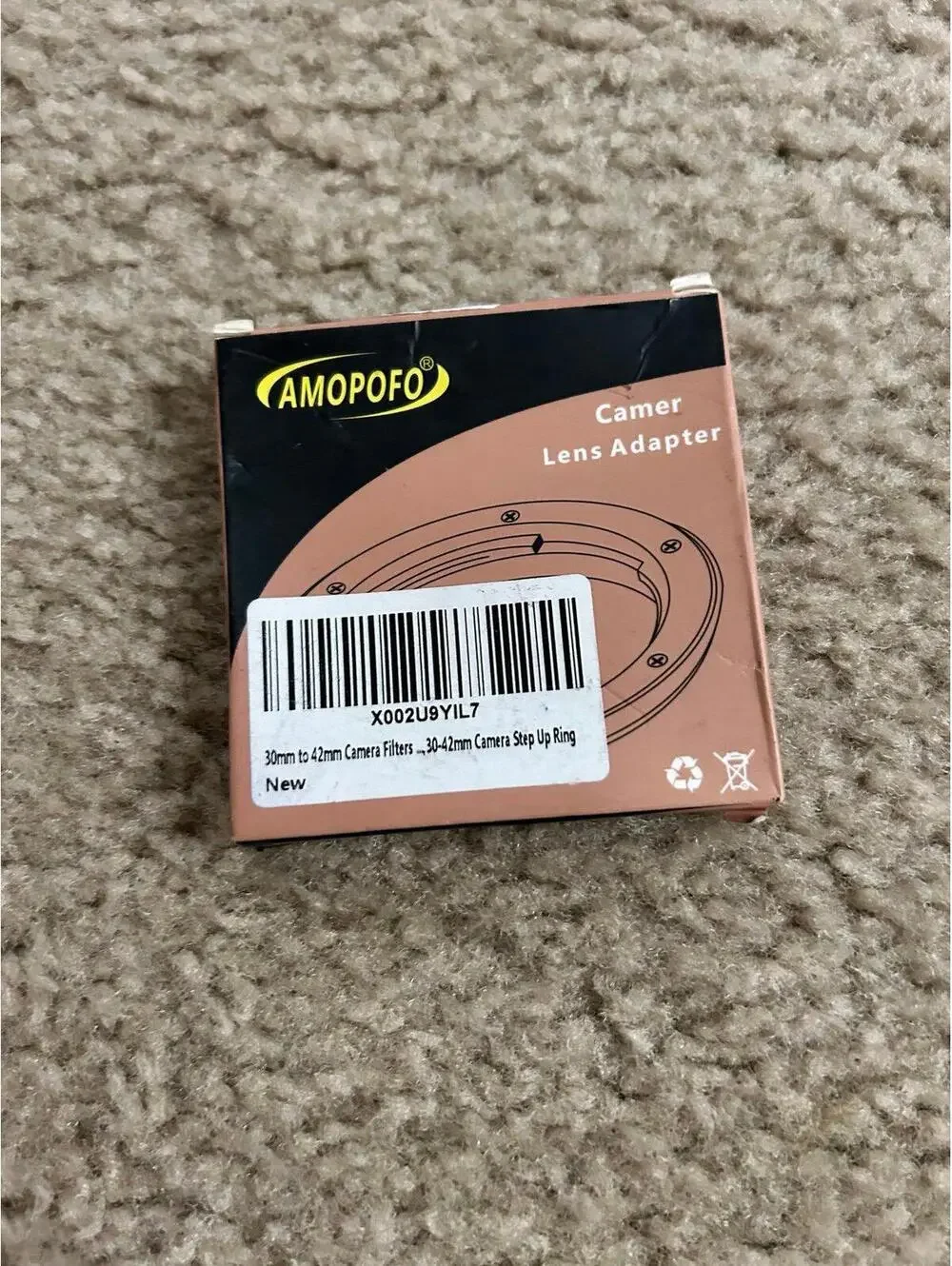C390 Lens adaptor 30mm-42mm camera ring